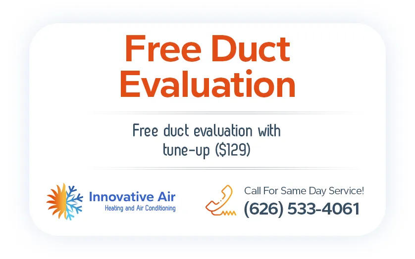 Free Duct Evaluation | Innovative Air